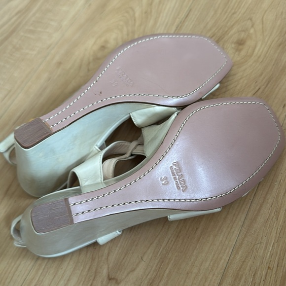 Prada Sandal beige . New . Never used . 39 size 8,5 - Picture 4 of 6